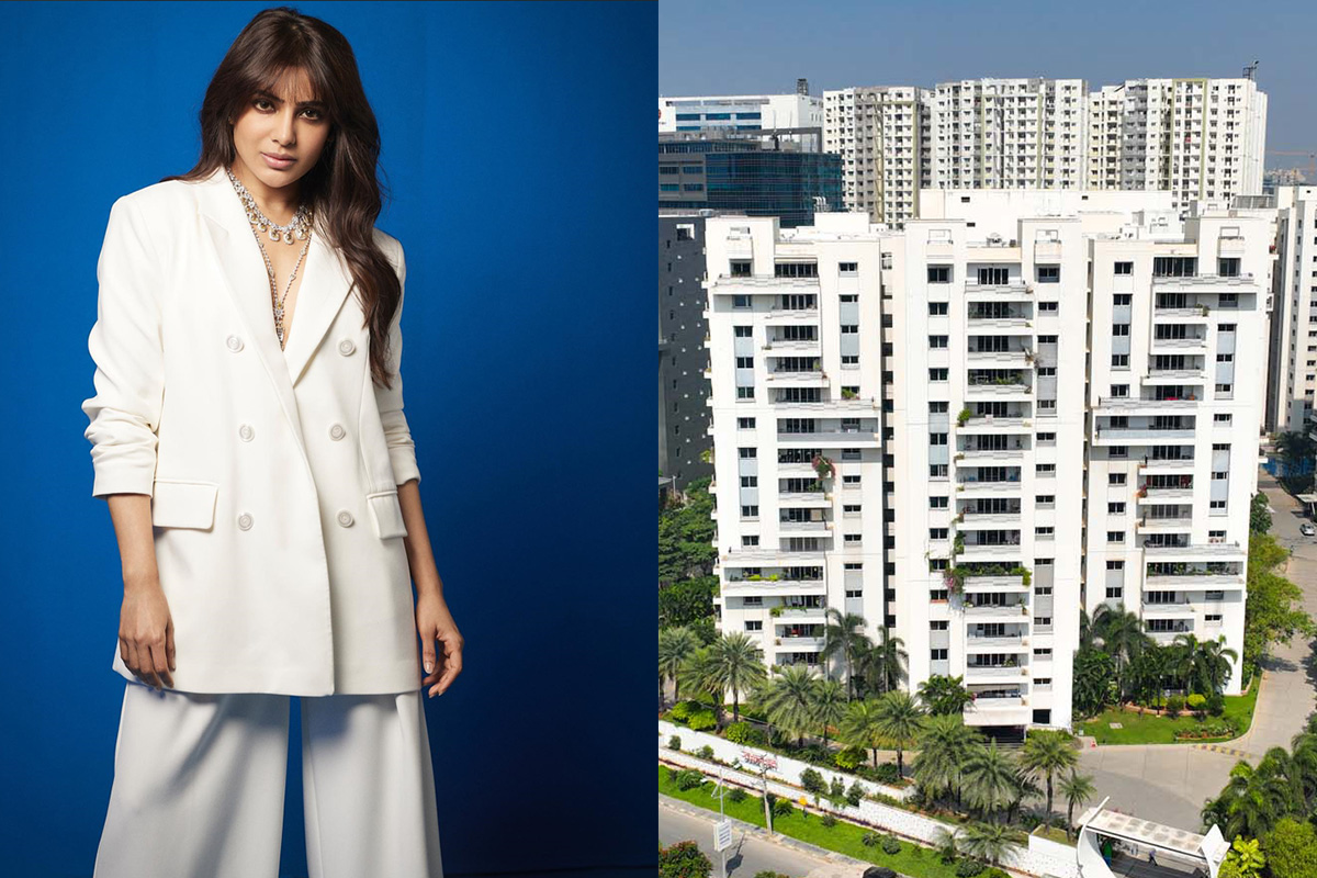 Samantha Ruth Prabhu has bought a duplex apartment in Hyderabad for about ₹7.8 crore