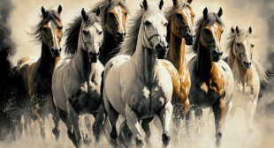 Artful Wisdom: 7 Horses Painting Vastu Guide