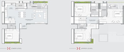 4 BHK Duplex - 2227.00 sq.ft.
