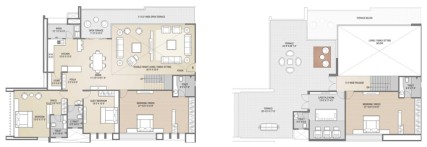 5 BHK Duplex - 5490.00 sq.ft.